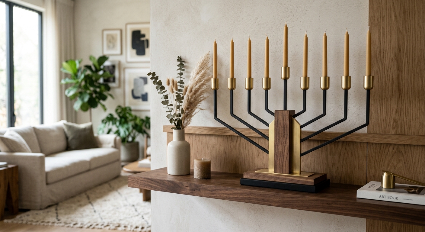 חנוכיות בעיצוב אישי: 6 רעיונות שהופכים את החנוכייה לפריט עיצוב לכל השנה